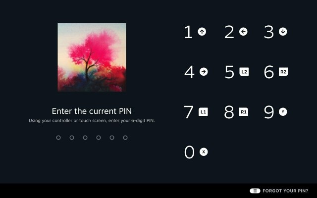 Steam Deck Lock screen