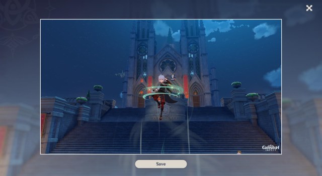 Genshin Impact Outside The Canvas Inside The Lens 1