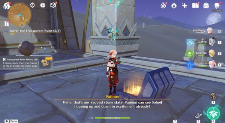 Genshin Impact Soheil's Wish Guide Old Notes New Friends 2