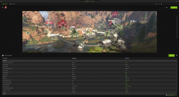 Geforce Experience Optimize Apex Legends Season 15 Geforce Experience