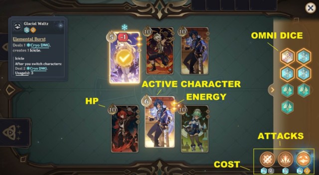 Genshin Impact Genius Invokation Tcg Card Game Guide 1