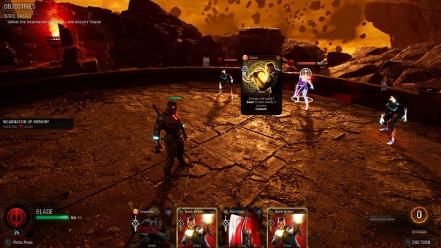 Marvel's Midnight Suns Blade Legendary Challenge Bare Fangs Glaive Legendary Card Guide 1