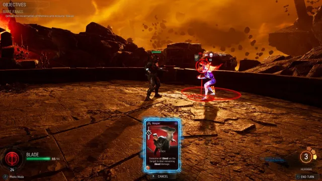 Marvel's Midnight Suns Blade Legendary Challenge Bare Fangs Glaive Legendary Card Guide 2