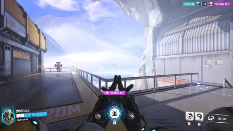 Best Zenyatta Crosshair Overwatch 2 Training Range