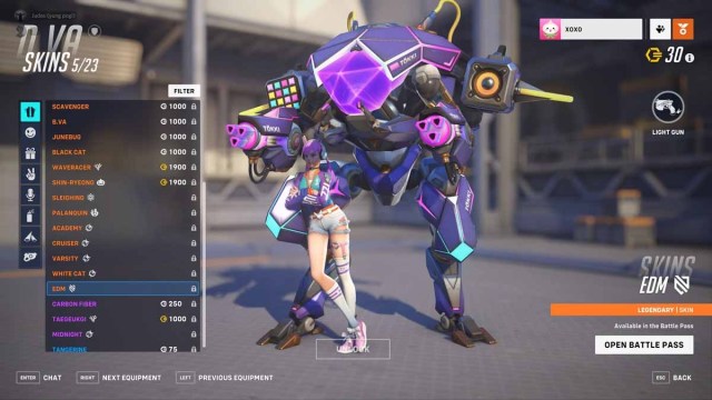 Dva Edm Skin Overwatch2