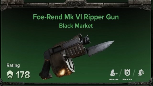 Foe Fend Mk 4 Ripper Gun Best Warhammer 40k Darktide Weapons