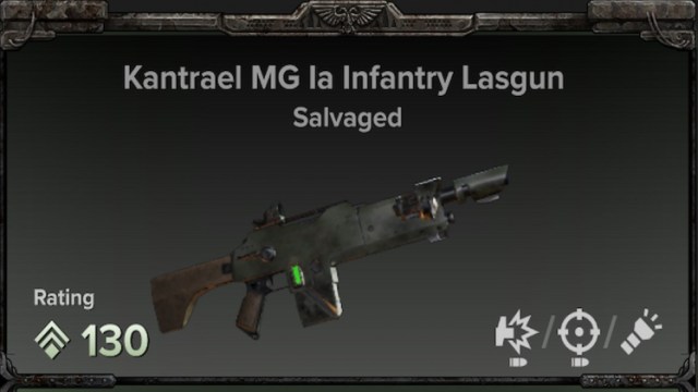 Kantreal Mg La Infantry Lasgun Best Warhammer 40k Darktide Weapons