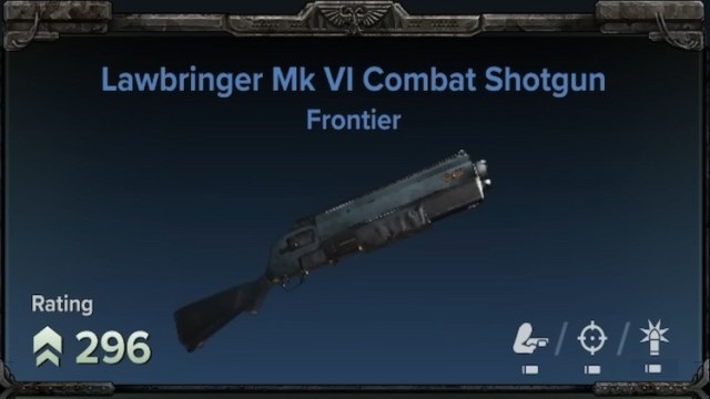 Lawbringer Mk 6 Combat Shotgun Best Warhammer 40k Darktide Weapons