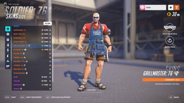 Soldier best overwatch 2 skins