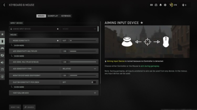 Warzone 2 Best Keyboard And Mouse Settings