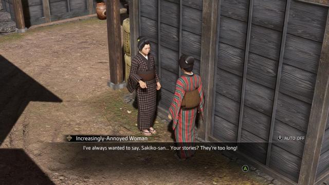 Like a Dragon: Ishin - 'It's a Long Story' substory answers 2