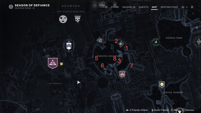 Zephyr Concourse Apogee Repeater Map Destiny 2