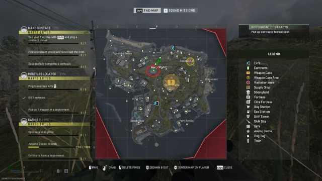 Map Location Crown Intel Warzone 2