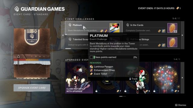 How to claim Guardian Games rewards