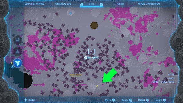 Tears of the Kingdom Dalite Grove Location