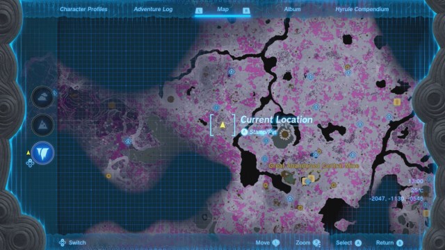 Muzazu Lightroot Location