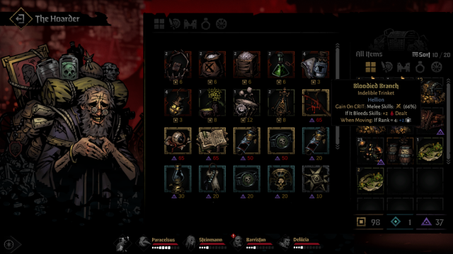 Darkest Dungeon 2 Trinkets guide