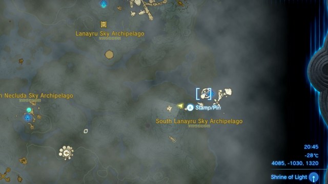 Tears Of The Kingdom Glide Mask Map