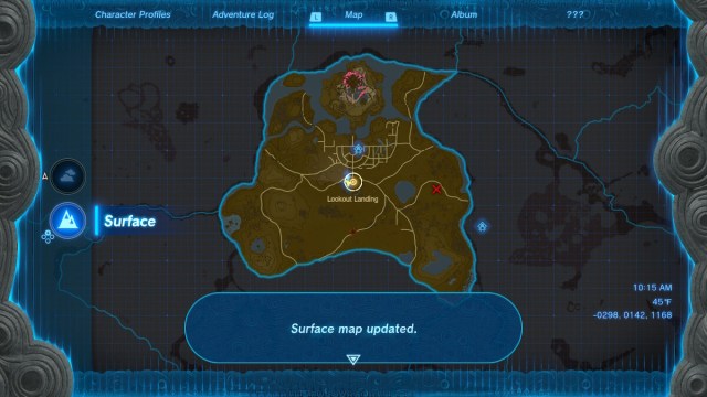 Zelda Tears Of The Kingdom Map Update