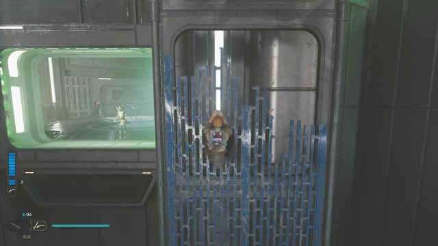 Cal Climbing The Rail With A Force Field To His Left How to get colors for Commander Outfit in Star Wars Jedi: Survivor