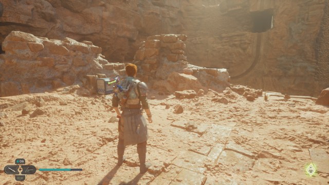 Cal Facing The Crate