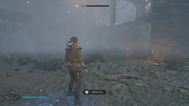 Cal Standing On A Meditation Point How to Get Colors for Exile Outfit in Star Wars Jedi: Survivor