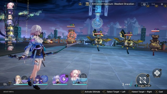 Honkai Star Rail A Teacher And A Friend Battle With Monsters