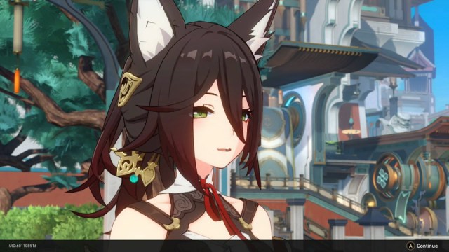 Honkai Star Rail Tingyun Closeup