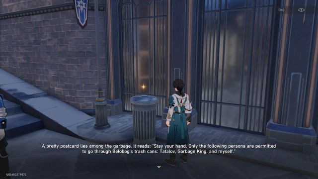 Honkai Star Rail Trash Can