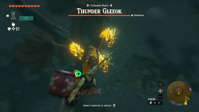 Tears Of The Kingdom Thunder Gleeok Bullet Time