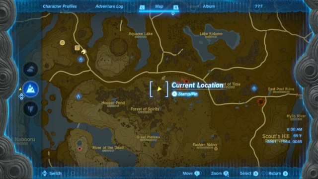 Totk Glazed Veggies Courser Bee Honey Gathering Spot Forest Of Spirits