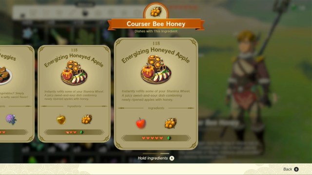 Totk Honeyed Apple Recipes