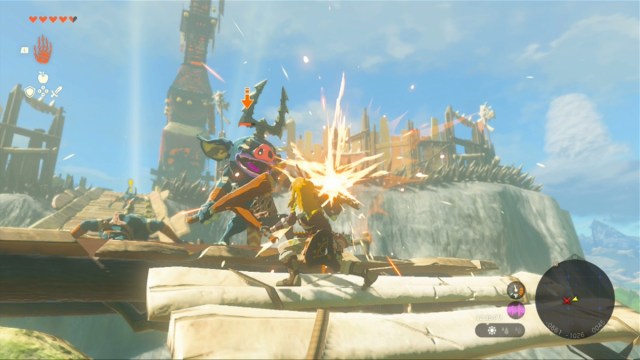 Totk Hyrule Field Skyview Tower Bokoblin Enemy On Approach