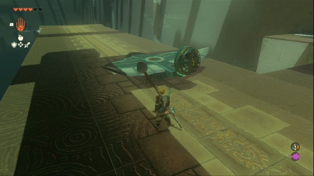 Totk Jirutagumac Shrine Assembled Wing Vehicle On Runway