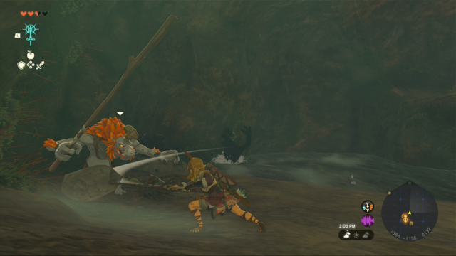 Totk Sahasra Slope Horriblin Battle