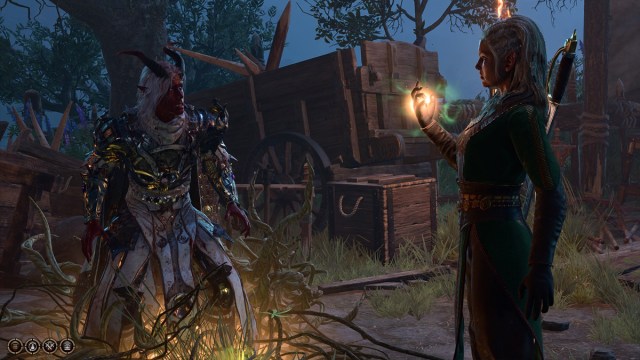 Baldur's Gate 3 Boat Jaheira