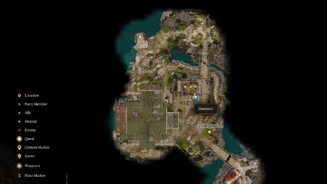 Baldurs Gate 3 Dammon Location