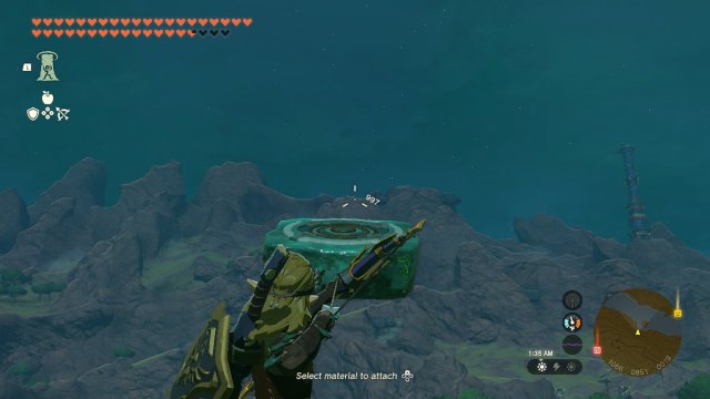 Tears Of The Kingdom Zonai Devices Arrows Hover Stone