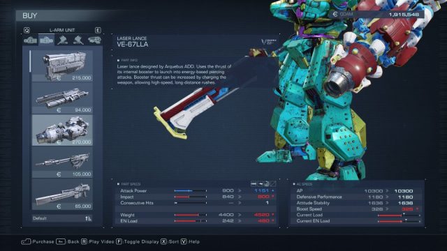 X best melee weapons in Armored Core 6