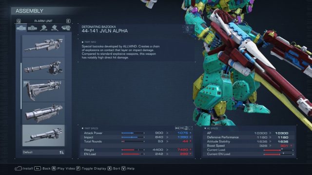 All Loghunt rewards in Armored Core 6