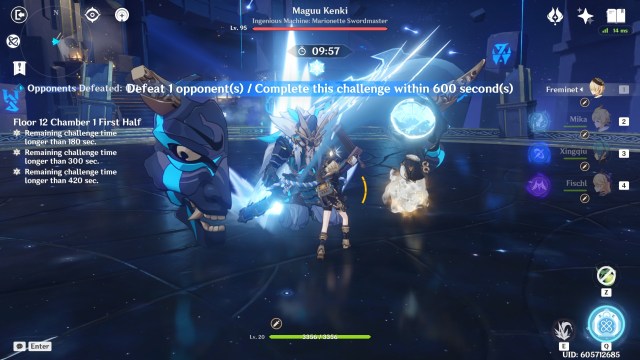 Freminet Team Comps Genshin Impact