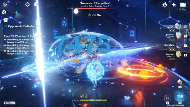 Genshin Impact 4.0 Spiral Abyss 13