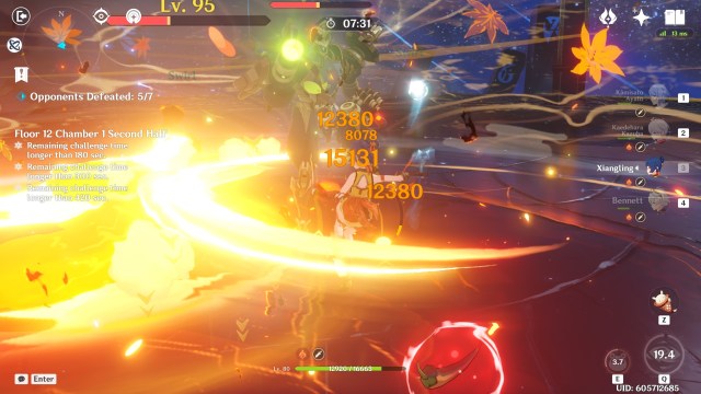 Genshin Impact 4.0 Spiral Abyss 9