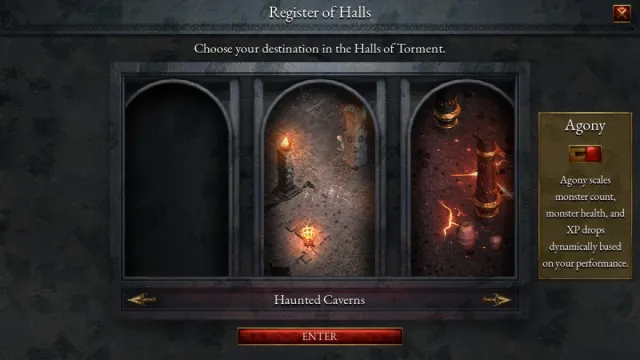 Halls Of Torment How To Get And Use Marks Agony Mode