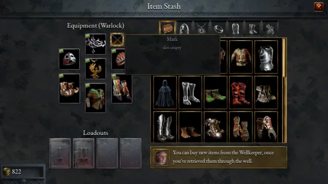 Halls Of Torment How To Get And Use Marks Empty Mark Slot