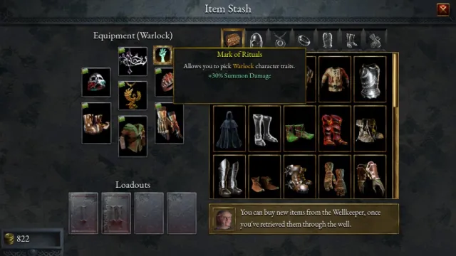 Halls Of Torment How To Get And Use Marks Mark Equipped