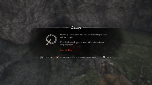 Should you follow the red footprints in Witchfire?