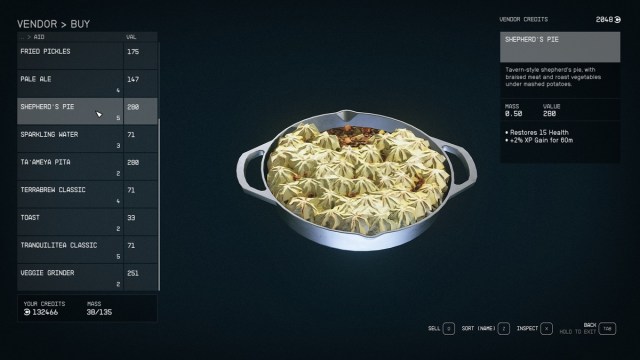 Shepherd’s Pie Starfield