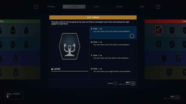 Starfield Ship Command