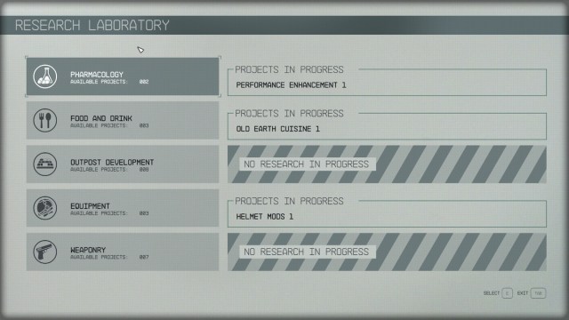 Best Things To Research First In Starfield Laboratory